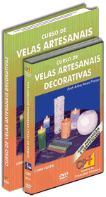 Curso de Velas Artesanais Decorativas